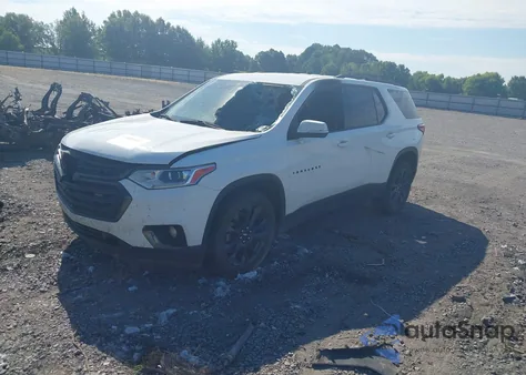 2021 Chevrolet Traverse Fwd Rs z USA, uszkodzony, nr VIN 1GNERJKW2MJ184836